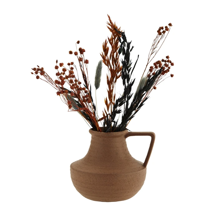 Keramická váza s uchem Rust