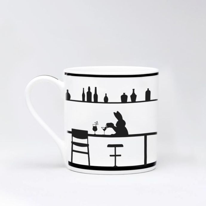 Porcelánový hrnek Cocktail Rabbit