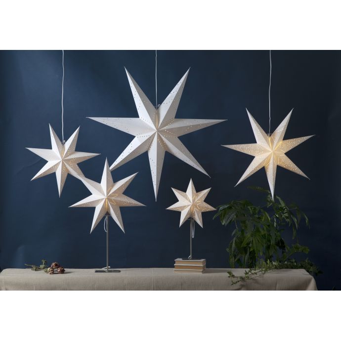 Závěsná svítící hvězda Sensy White 50 cm