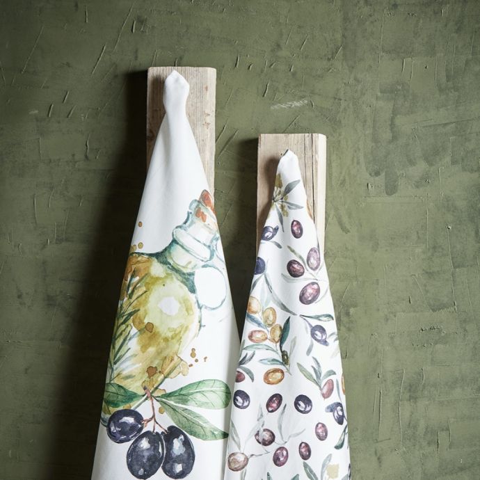 Bavlněná utěrka Olive 50×70 cm