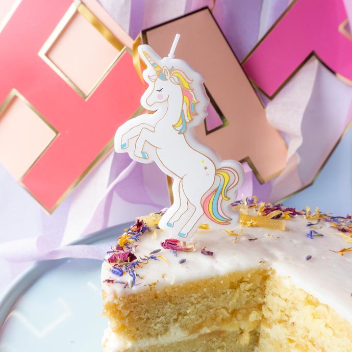 Dortová svíčka We Heart Unicorns