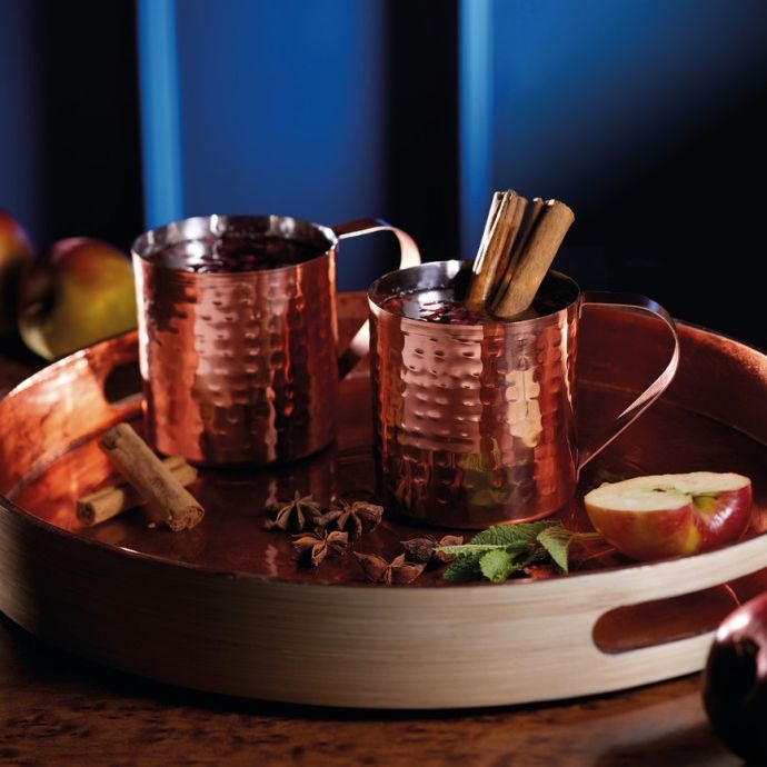 Plechový hrnek Hammered Moscow Mule Mug 550 ml