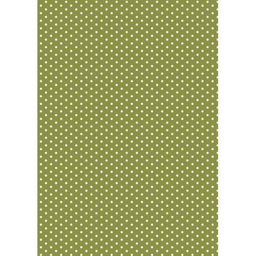 Balicí papír Herbal Green Dots - 10m