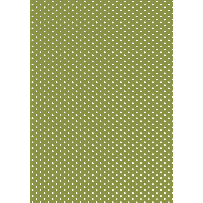 Balicí papír Herbal Green Dots - 10m