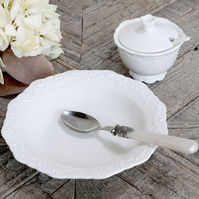 Porcelánový polévkový talíř Provence