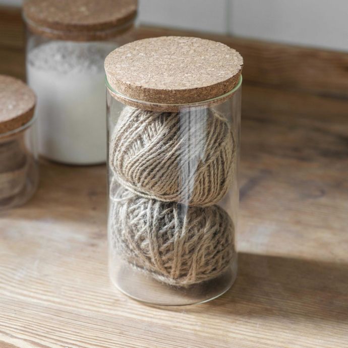 Skleněná dóza Cork - 1L