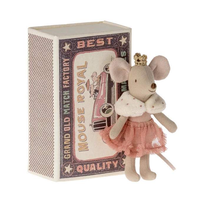 Myška princezna v krabičce od sirek Little Sister