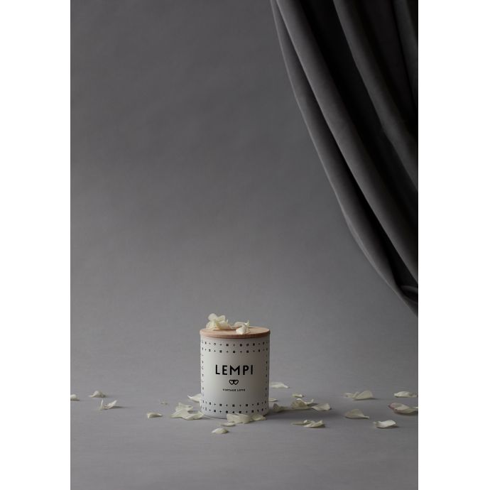 Vonná svíčka LEMPI (láska) 190 gr - s dřevěným víčkem