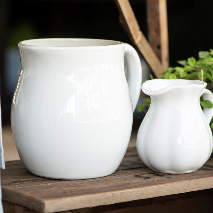 Džbán Mynte white 18 cm