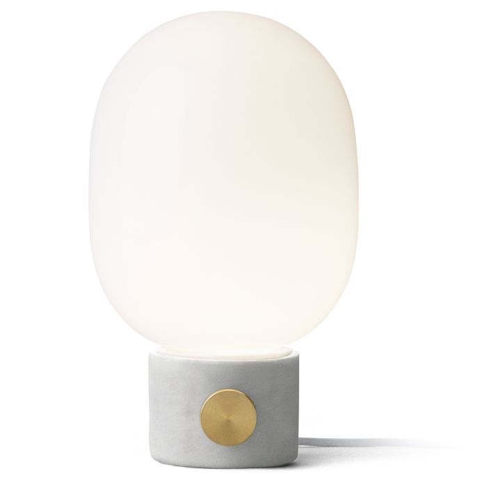Stolní lampa JWDA Concrete Light Grey/Brass