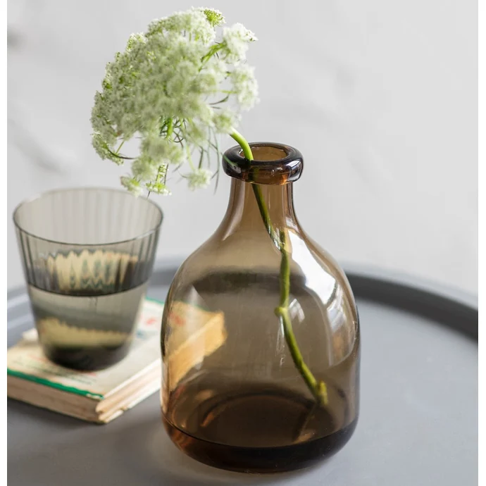 Skleněná váza Bottle Chestnut