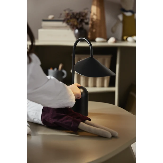 Stmívatelná LED lampa Arum Black