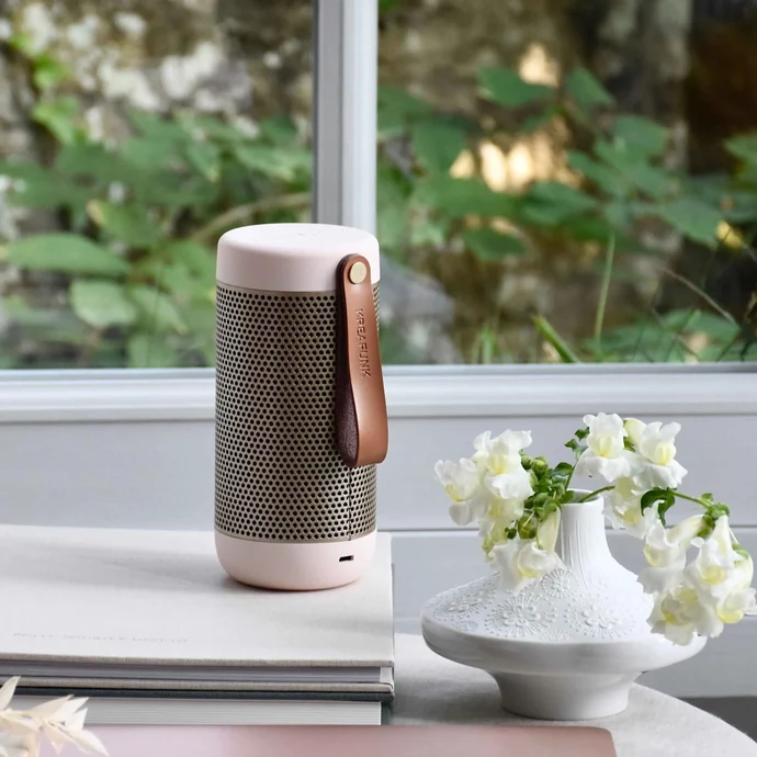 Bluetooth reproduktor aCOUSTIC pink/champagne