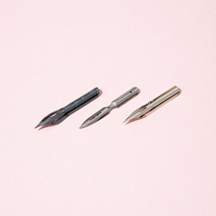 Hrot do kaligrafického pera Mixed Nibs - Set 3 ks
