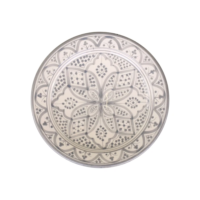 Keramický marocký talíř Marrakech