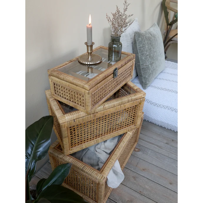 Úložný box s přihrádkami French Wicker