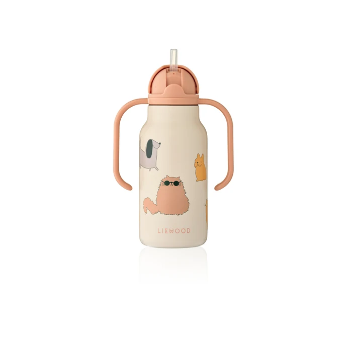 Termo lahev Kimmie Cats and Dogs Recycled 250 ml