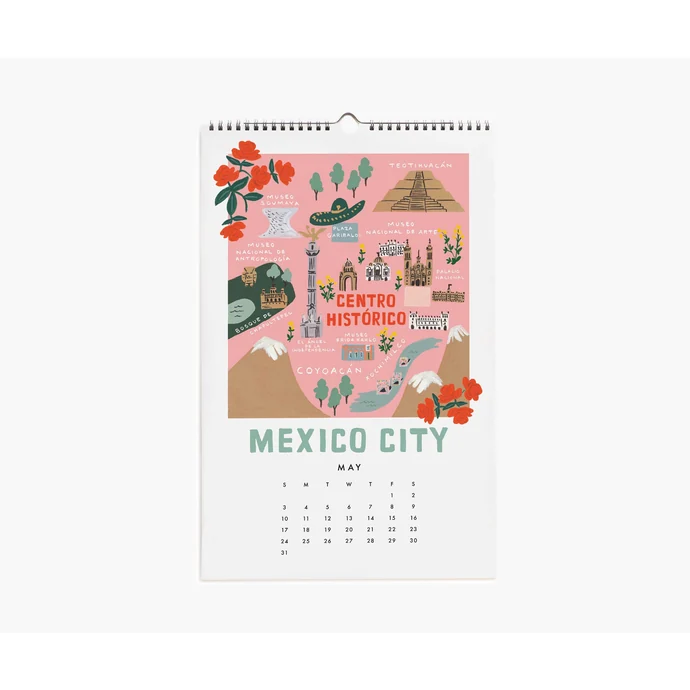 Nástěnný kalendář City Maps 2020
