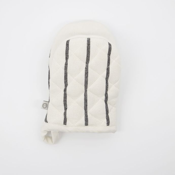 Bavlněná chňapka Dry White Black Stripes