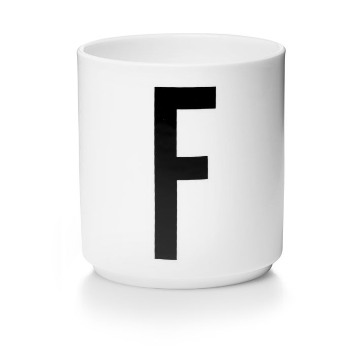 Porcelánový hrneček/dózička Letters