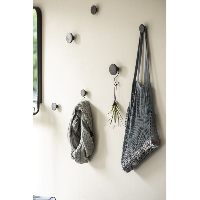 Kovový háček S-hook Dark Grey 10cm