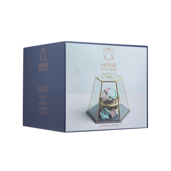 Skleněná vitrýna Art Terrarium set