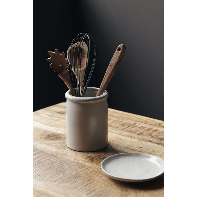 Porcelánový dezertní talíř Pion Grey/White