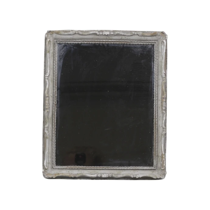 Zrcadlo v dřevěném rámu French Grey