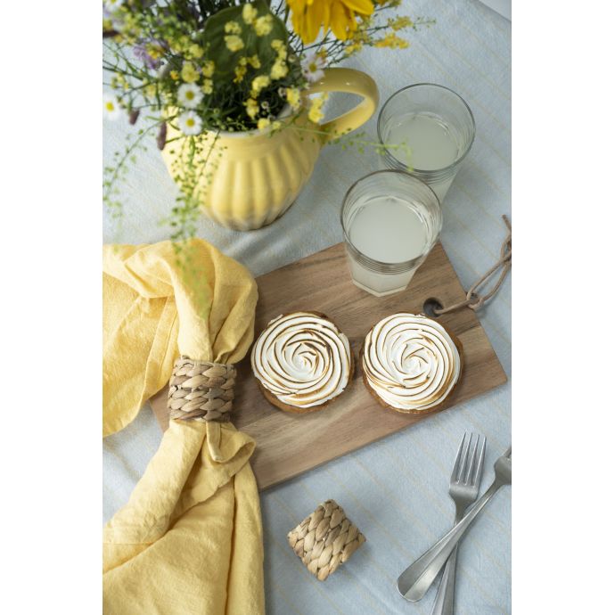 Utěrka Freja Linen/Cotton Soft yellow