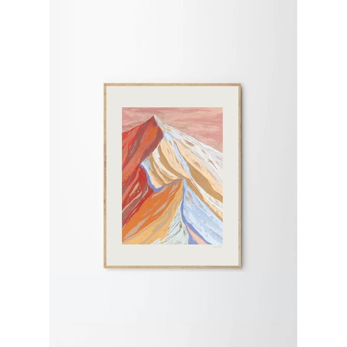 Autorský plakát Cuillin Ridge VII by Mandy Maria 50x70 cm