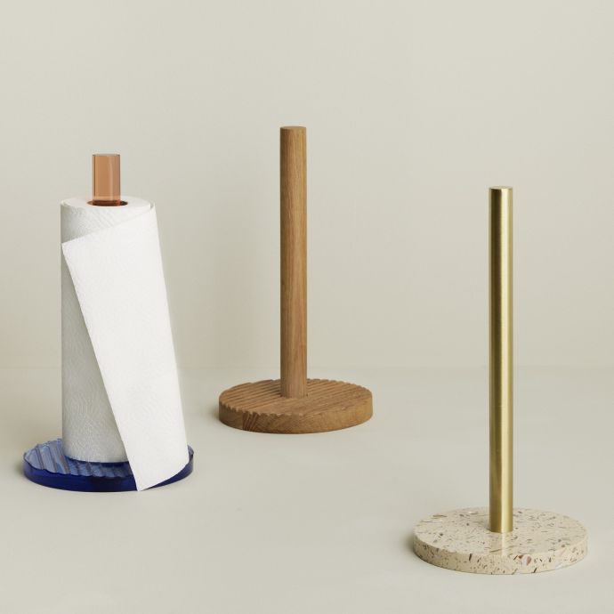Stojan na kuchyňské utěrky Terrazzo & Brass