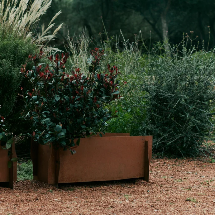 Mramorový stojan na květiny Plant Box Shelf Sand