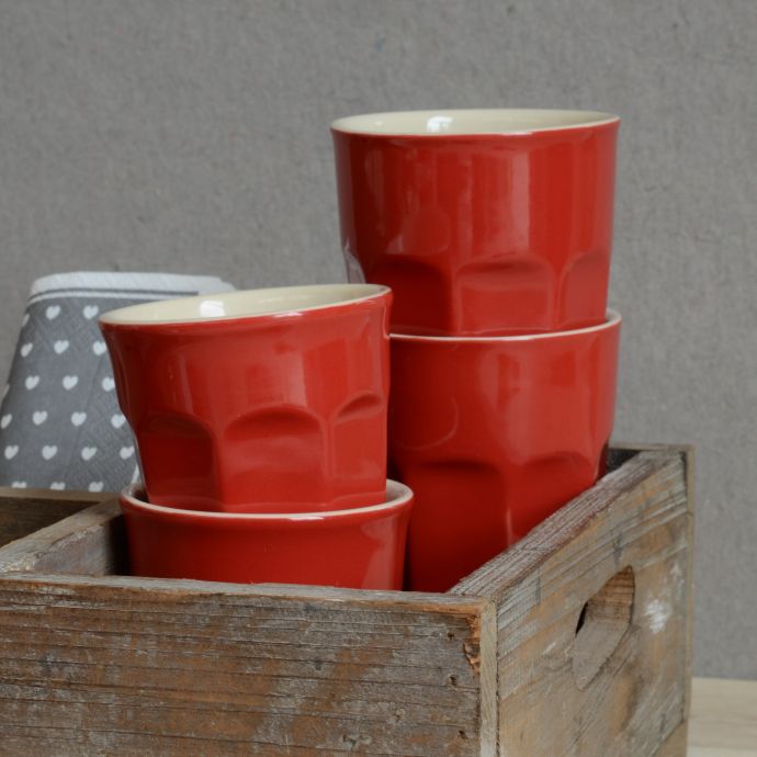 Latte hrneček Mynte red 250 ml