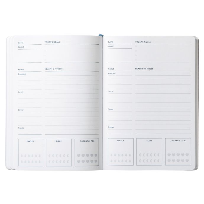 Zápisník pro deník vděčnosti Gratitude Journal Periwinkle