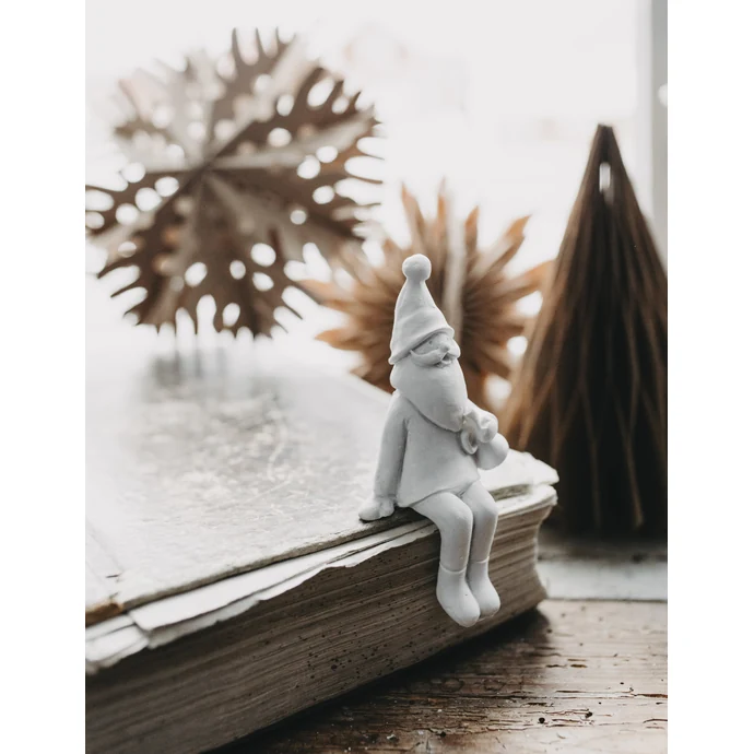 Vánoční figurka Nisse White