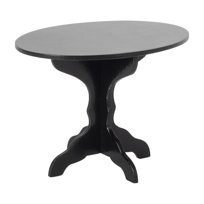 Oválný stoleček pro zvířátka Maileg Black