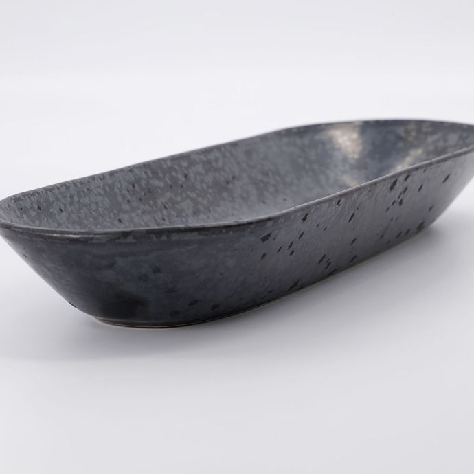 Keramický servírovací tác Pion Black/Brown