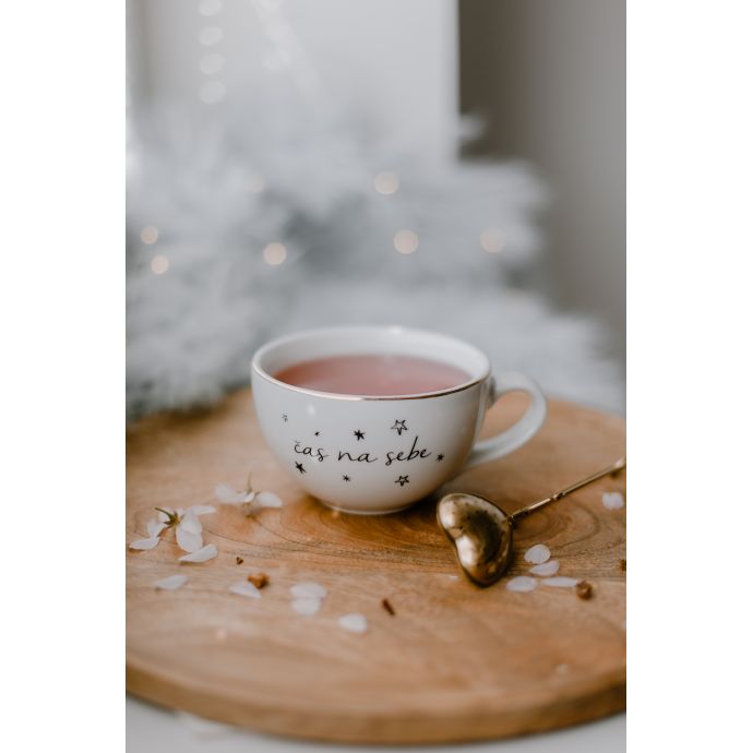 Porcelánový hrnek Čas na sebe 300 ml