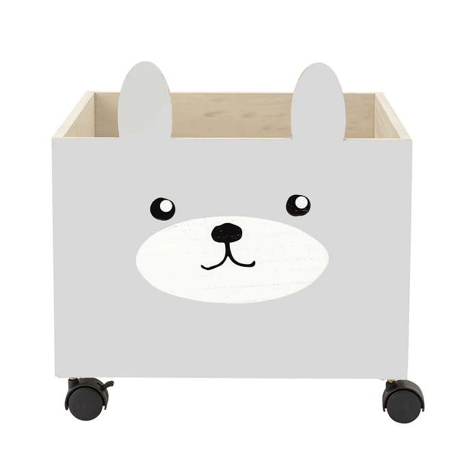 Dětský úložný box na kolečkách Little Bunny