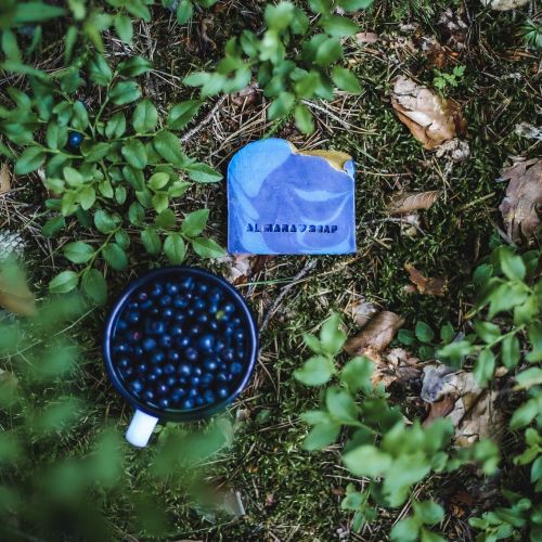 Přírodní mýdlo Blueberry Jam