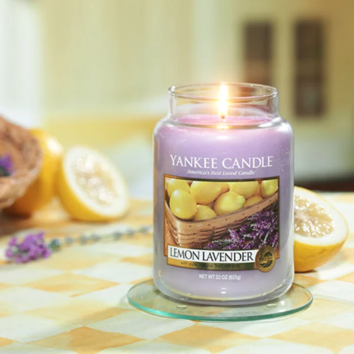 Svíčka Yankee Candle 623gr - Lemon Lavender