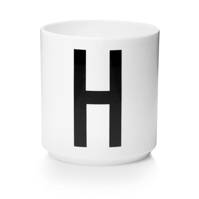 Porcelánový hrneček/dózička Letters