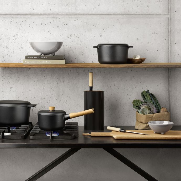 Hliníkový hrnec s poklicí Pot Nordic Kitchen 3 l