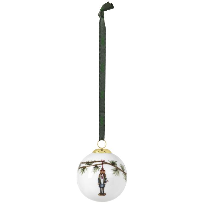 Porcelánová vánoční baňka Hammershøi Christmas 2018