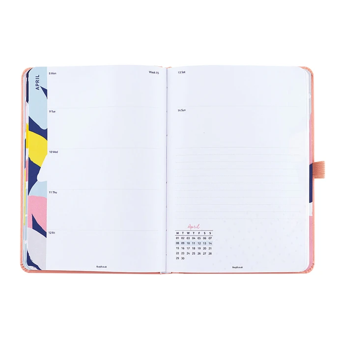 Diář 2019 Perfect Planner Pink