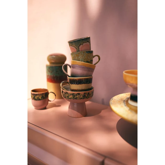 Kameninový hrnek café mug 70's Lush 250 ml