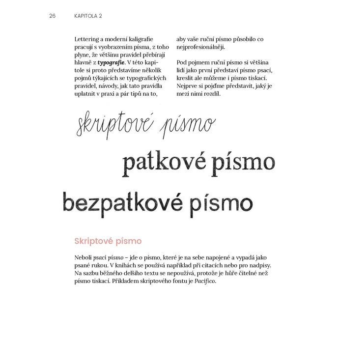 Z lásky k písmu - základy letteringu