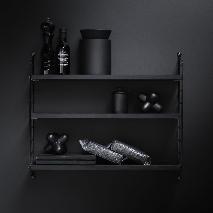 Policový systém String Black Ash