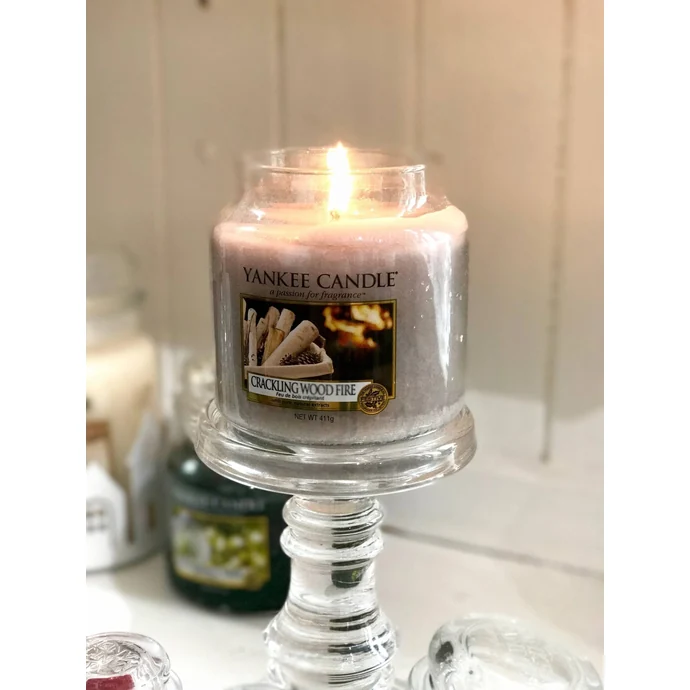 Svíčka Yankee Candle 411gr - Crackling Wood Fire