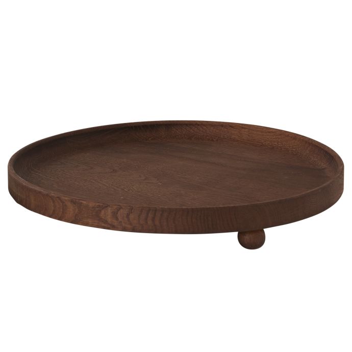 Dekorativní podnos Inka Wood Ø30 cm